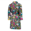 Science Chemistry Print Pattern Men Long Robe-grizzshop