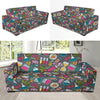 Science Chemistry Print Pattern Sofa Covers-grizzshop