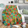 Science Periodic Table Pattern Print Blanket-grizzshop