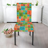 Science Periodic Table Pattern Print Chair Cover-grizzshop