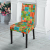 Science Periodic Table Pattern Print Chair Cover-grizzshop