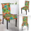 Science Periodic Table Pattern Print Chair Cover-grizzshop