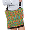 Science Periodic Table Pattern Print Crossbody Bags-grizzshop