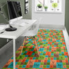 Science Periodic Table Pattern Print Floor Mat-grizzshop