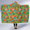 Science Periodic Table Pattern Print Hooded Blanket-grizzshop