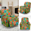 Science Periodic Table Pattern Print Recliner Cover-grizzshop