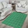 Scottish Plaid St. Patrick's Day Print Pattern Floor Mat-grizzshop