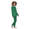 Scottish Plaid St. Patrick's Day Print Pattern Women's Pajamas-grizzshop