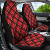 Scottish Royal Stewart Tartan Red Plaid Universal Fit Car Seat Cover-grizzshop