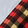 Scottish Tartan Red Yellow Plaid Blanket-grizzshop