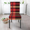 Scottish Tartan Red Yellow Plaid Chair Cover-grizzshop