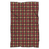 Scottish Tartan Red Yellow Plaid Throw Blanket-grizzshop