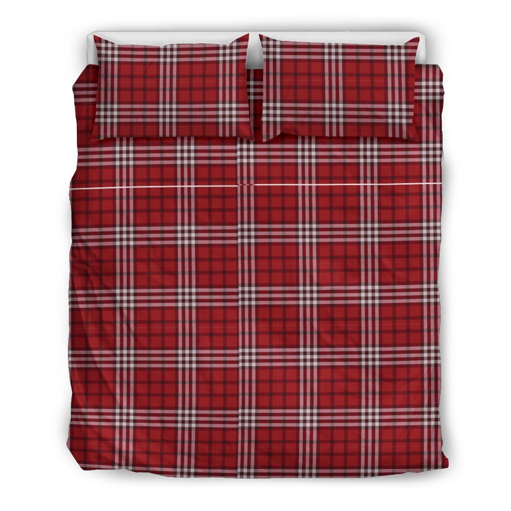 Scottish Tartan Royal Stewart Red Plaids Duvet Cover Bedding Set-grizzshop