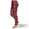 Scottish Tartan Royal Stewart Red Plaids Pattern Women Leggings-grizzshop