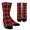 Scottish Tartan Royal Stewart Red Plaids Socks For Men & Women-grizzshop