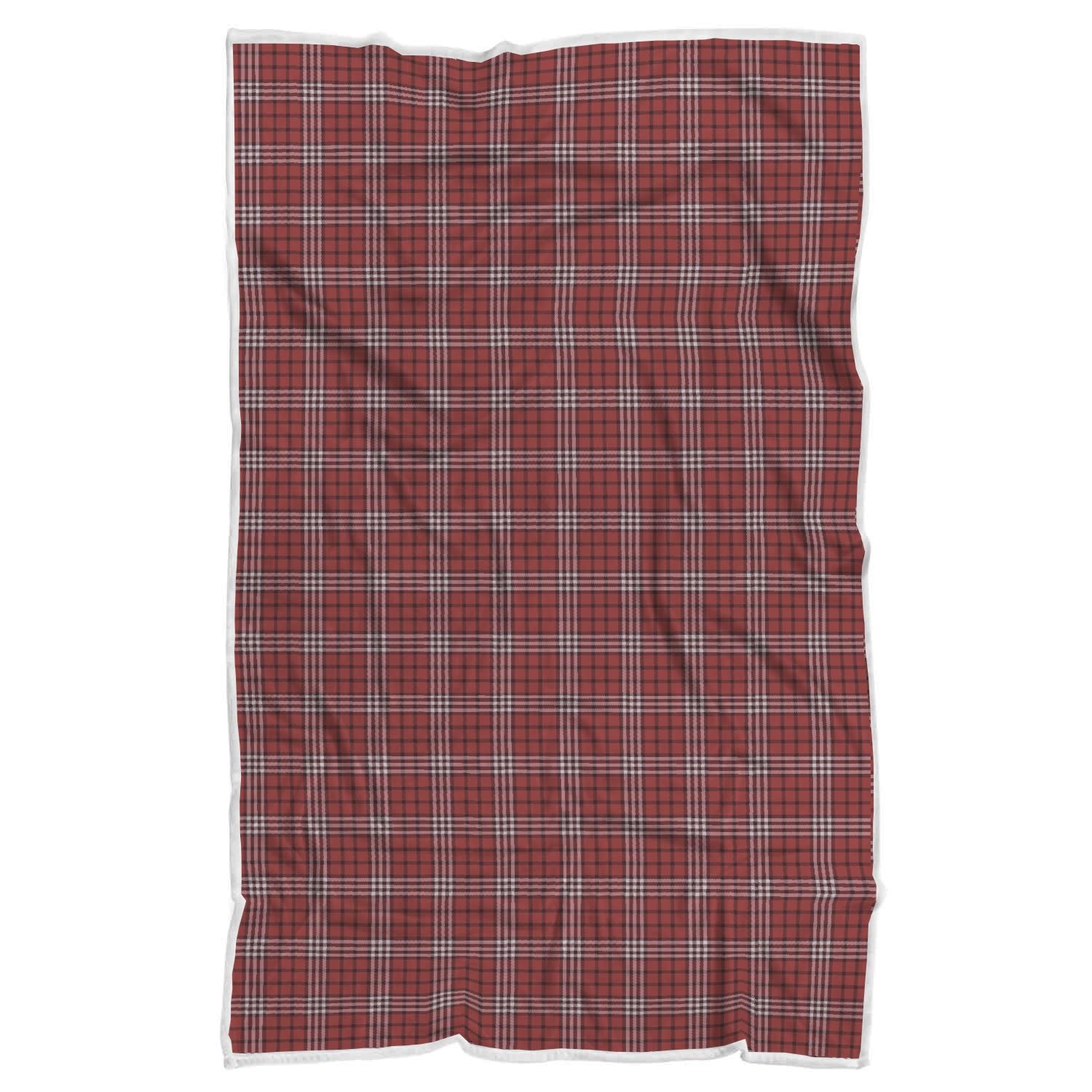 Scottish Tartan Royal Stewart Red Plaids Throw Blanket-grizzshop