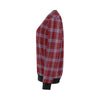 Scottish Tartan Royal Stewart Red Plaids Women Crewneck Sweatshirt-grizzshop