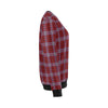 Scottish Tartan Royal Stewart Red Plaids Women Crewneck Sweatshirt-grizzshop