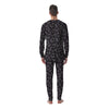 Sea Turtle Black And White Print Pattern Men's Pajamas-grizzshop