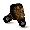 Sea Turtle Golden Tribal Print Boxing Gloves-grizzshop