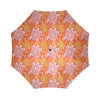 Sea Turtle Hawaiian Orange Pattern Print Foldable Umbrella-grizzshop