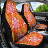 Load image into Gallery viewer, Sea Turtle Hawaiian Orange Pattern Print Universal Fit Car Seat Cover-grizzshop