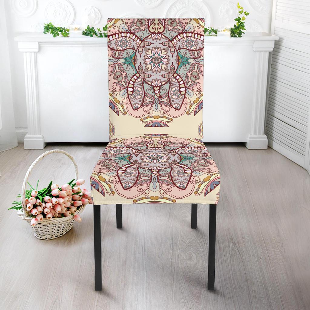 Sea Turtle Hawaiian Pattern Print Chair Cover-grizzshop