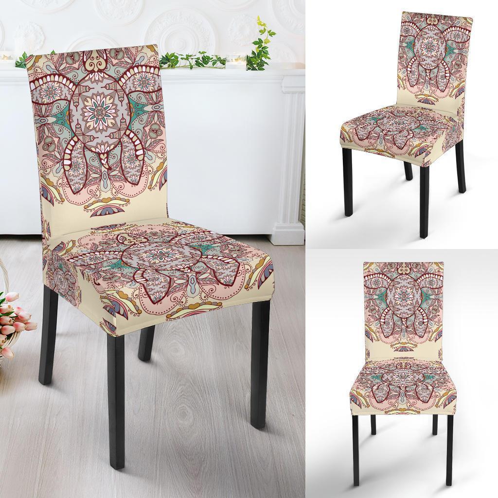 Sea Turtle Hawaiian Pattern Print Chair Cover-grizzshop