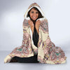 Sea Turtle Hawaiian Pattern Print Hooded Blanket-grizzshop