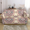 Sea Turtle Hawaiian Pattern Print Loveseat Cover-grizzshop