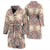 Sea Turtle Hawaiian Pattern Print Men Long Robe-grizzshop