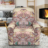 Sea Turtle Hawaiian Pattern Print Recliner Cover-grizzshop