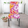 Sea Turtle Red Hibiscus Hawaiian Pattern Print Chair Cover-grizzshop