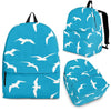 Seagull Pattern Print Backpack-grizzshop