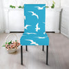 Seagull Pattern Print Chair Cover-grizzshop