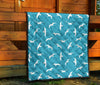 Seagull Pattern Print Quilt-grizzshop