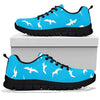 Seagull Pattern Print Sneaker Shoes For Men Women-grizzshop