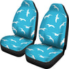 Seagull Pattern Print Universal Fit Car Seat Covers-grizzshop