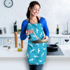 Seagull Pattern Print Women's Apron-grizzshop