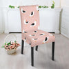 Seagull Pink Pattern Print Chair Cover-grizzshop