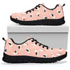 Seagull Pink Pattern Print Sneaker Shoes For Men Women-grizzshop