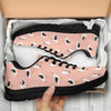 Seagull Pink Pattern Print Sneaker Shoes For Men Women-grizzshop