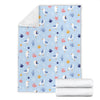 Seagull Print Pattern Blanket-grizzshop