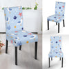 Seagull Print Pattern Chair Cover-grizzshop