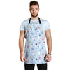 Seagull Print Pattern Men's Apron-grizzshop