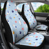 Seagull Print Pattern Universal Fit Car Seat Covers-grizzshop