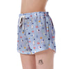 Seagull Print Pattern Women's Shorts-grizzshop