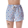 Seagull Print Pattern Women's Shorts-grizzshop