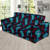 Seahorse Navy Pattern Print Sofa Covers-grizzshop