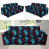 Seahorse Navy Pattern Print Sofa Covers-grizzshop